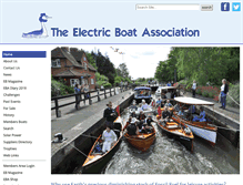 Tablet Screenshot of eboat.org.uk