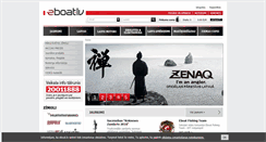 Desktop Screenshot of eboat.lv