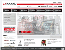 Tablet Screenshot of eboat.lv